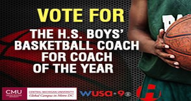 Vote for the Boys' High School Basketball Coach of the Year!