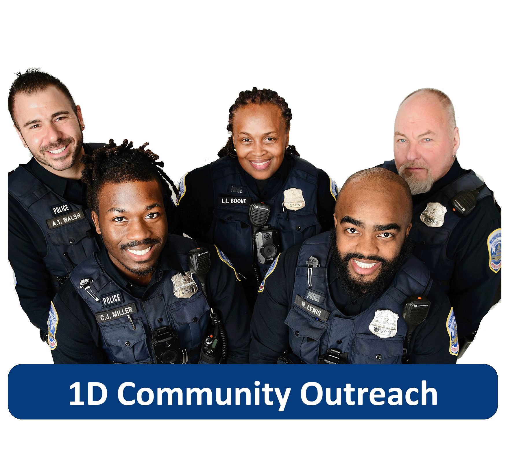 Photo of MPD officers