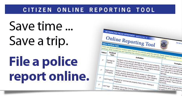 File A Police Report Online Mpdc