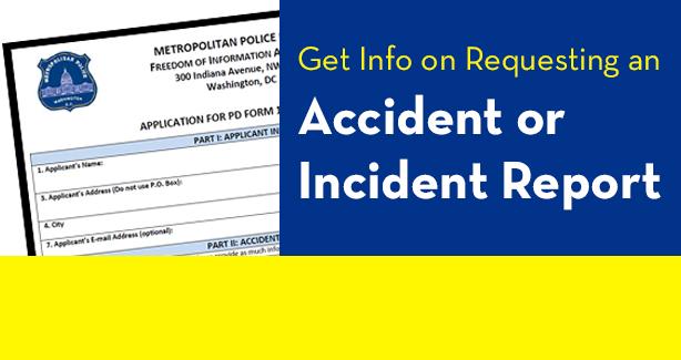 Request an Accident or Incident Report