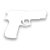 This icon shows a gun for Legal Firearms